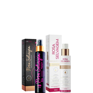 Kit Rosa Selvagem Óleo + Ácido clareador 2x100ml