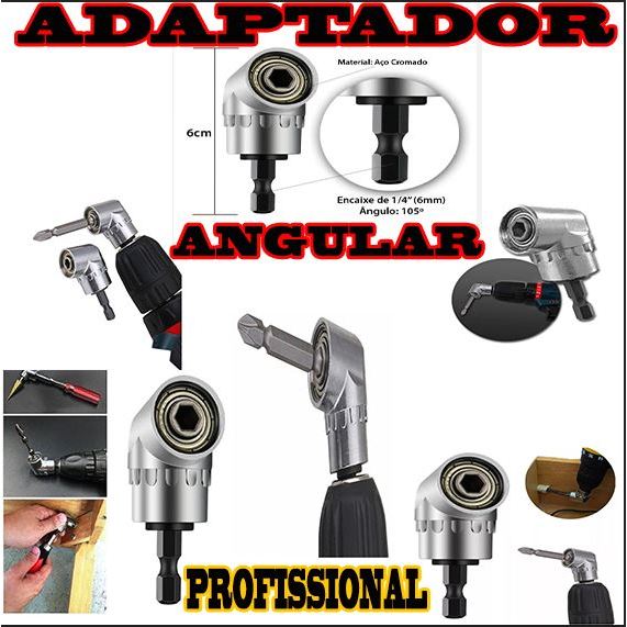 ADAPTADOR ANGULAR PROFISSIONAL | Shopee Brasil