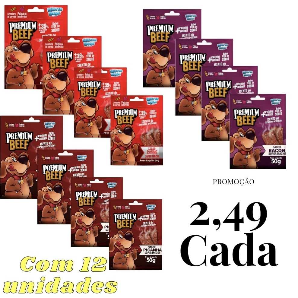 PETISCO BIFINHO MISTERBONE MACIO COM 12 UNIDADES PROMOÇÃO ENVIO IMEDIATO em Oferta na Shopee