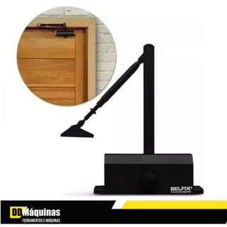 Mola Aérea Hidráulica Prata P/ Portas - Belfix em Oferta na Shopee