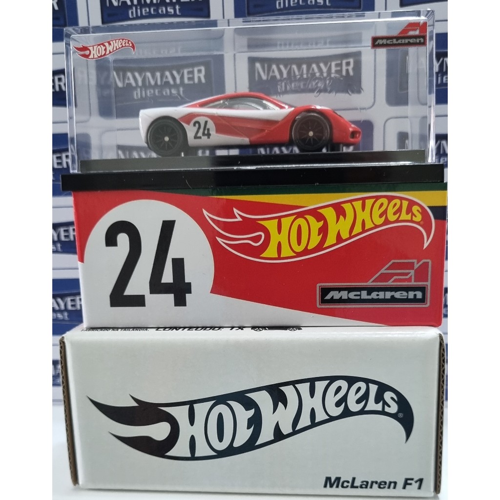 Hot Wheels McLaren F1 2024 #24 | Shopee Brasil