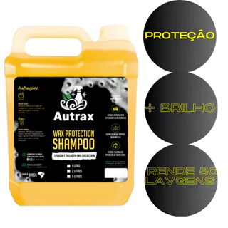 Shampoo Com Cera De Carnaúba 5 Litros Automotivo Autrax + Brilho em Oferta na Shopee