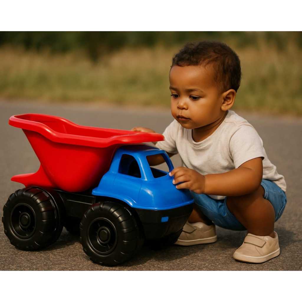 Carrinho de Brinquedo - Caminhão Bravus com Caçamba