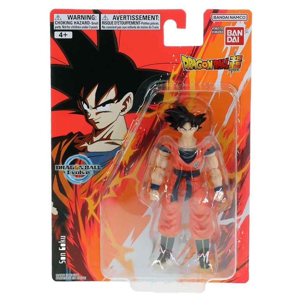 BONECO BANDAI DRAGON ELVOLVE SON GOKU 36283 NOVO ORIGINAL | Shopee Brasil