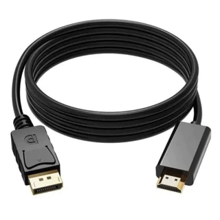 Cabo Displayport Para Hdmi 4k 1,8m Adaptador Pc Tv Ps5 Note