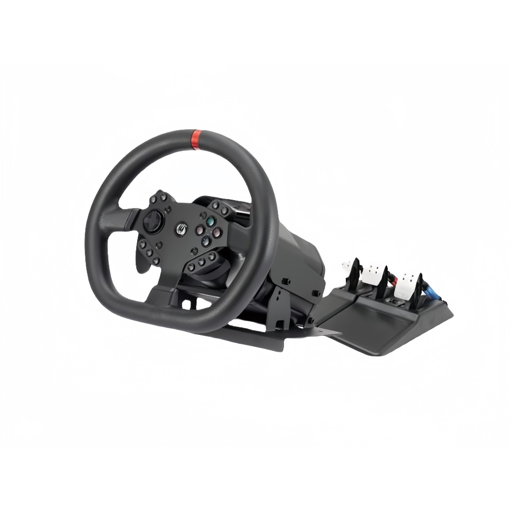 Jogo Volante Intelligent Force Feedback Para Pc/ps4/xbox Simulador Racing Joystick C/ Pedal