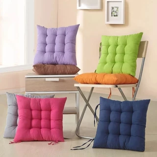KIT COM 4 ALMOFADAS ASSENTO FUTON 40x40 cm ASSENTO