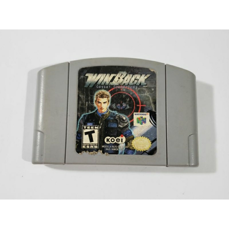 WinBack - Covert Operations - Nintendo 64 (Original) | Shopee Brasil