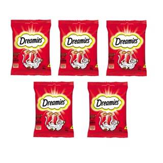 Petiscos Dreamies para Gatos 40g em Oferta na Shopee