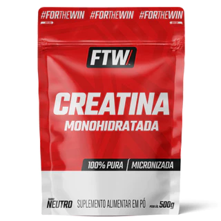 Creatina Monohidratada Refil 500g Refil - FTW
