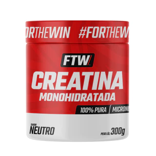 Creatina Pura Monohidratada 300g - FTW