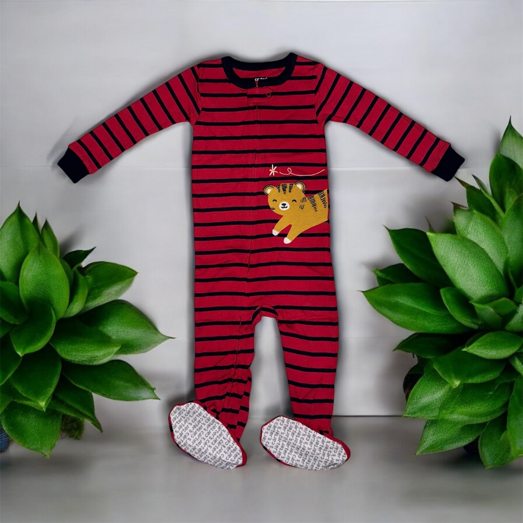 Macacão Carter's Algodão Zíper Antiderrapante 12m ao 5T em Oferta na Shopee