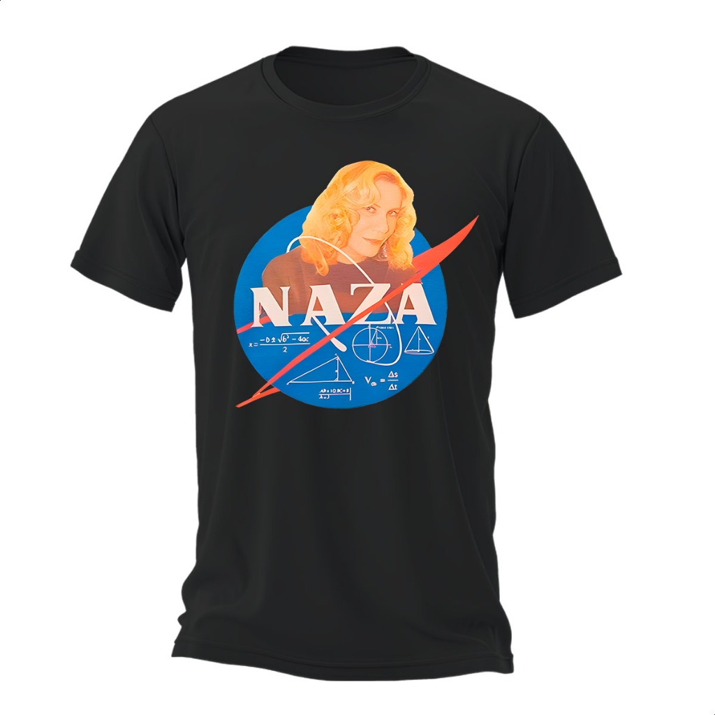 Camiseta Básica Engraçada Meme Nazaré Tedesco Naza Nasa Astro ...