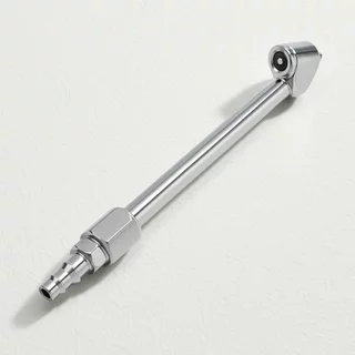 Bico de Encher Pneus Com Bocal Duplo e Retenção Com Adaptador para Engate 1/4 em Oferta na Shopee