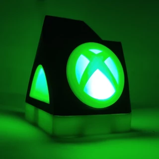 Suporte Iluminado Controle Xbox One X Sem Fio Bateria 9v Led Alto Brilho Manete e Joystick