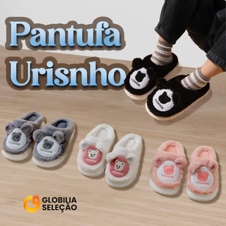 Pantufa Chinelo De Casa Infantil Menino Menina Pelúcia Confortável Inverno FTX0679UR em Oferta na Shopee