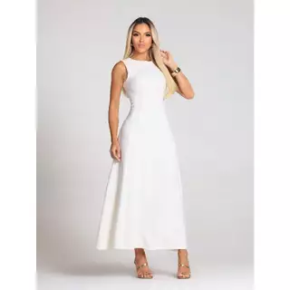 Vestido Longo Feminino Marrente Primavera Elegante Casual Vestido De Feriado  Não Passar Roupa P M G em Oferta na Shopee