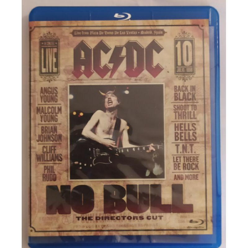 BLU-RAY AC/DC NO BULL THE DIRECTORS CUT VERSÃO DO DIRETOR | Shopee Brasil