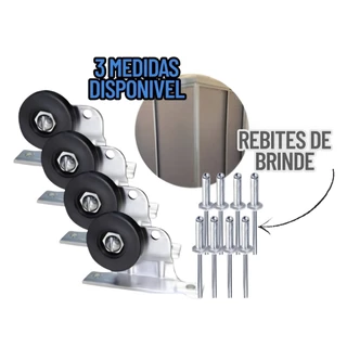 Roldana Box Com Cavalete Acrilico Abrigo Pia Kit 4 Pcs