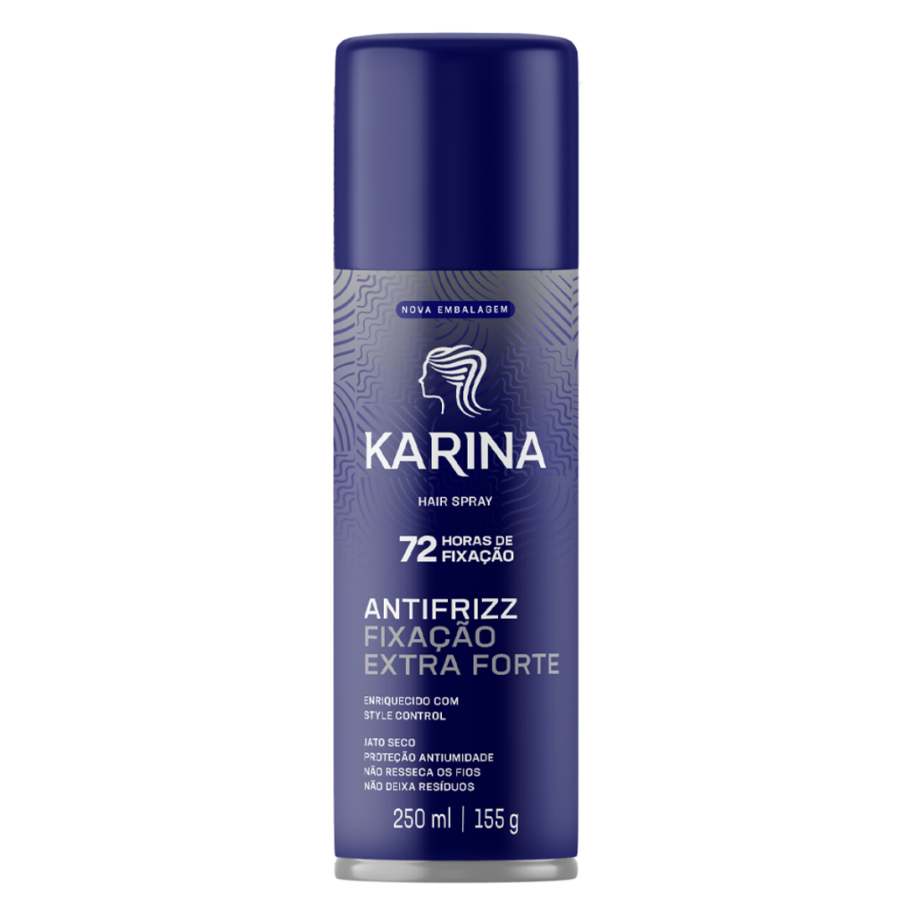 Hair Spray Karina Fixação Extra Forte 250ml Shopee Brasil 