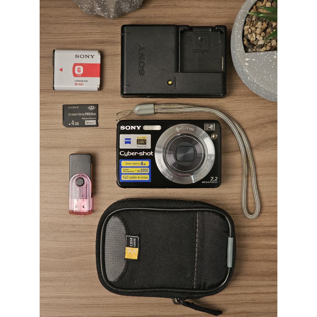 Camera digital Sony Cyber-shot DSC-W120 - 4gb - id73