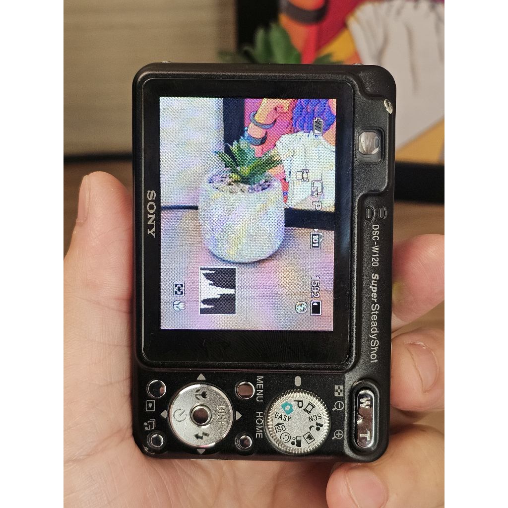 Camera digital Sony Cyber-shot DSC-W120 - 4gb - id73 | Shopee Brasil