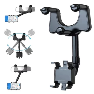 Suporte para Celular Smartphone com Apoio no Retrovisor Extensível Giro 360º em Oferta na Shopee