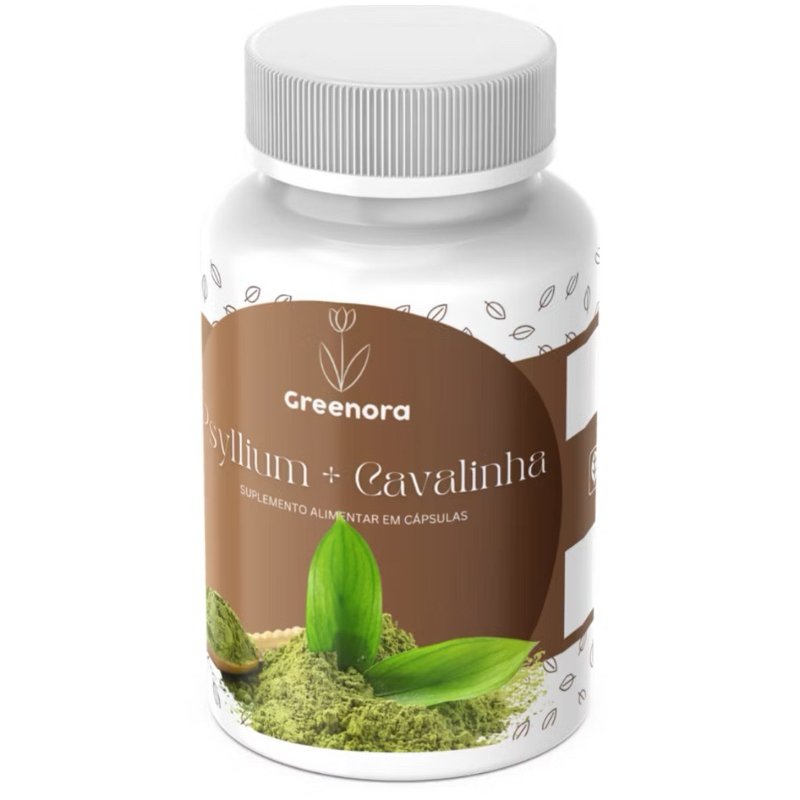 Psyllium + Cavalinha – 120 Cápsulas Saúde Intestinal e Saciedade ...