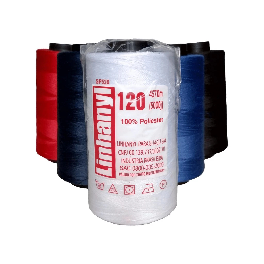 Linha Para Costura Reta 1500 m Linhanyl-Bel | Shopee Brasil