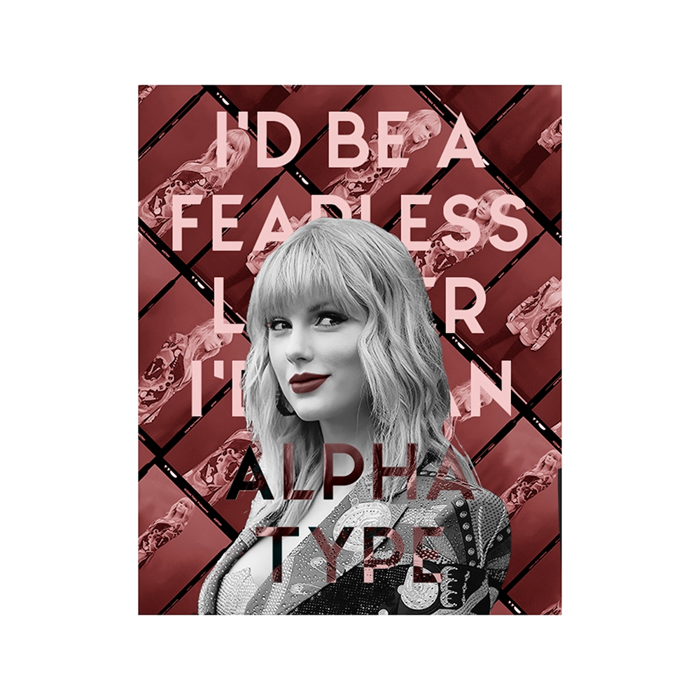 Mini Print e Pôster Taylor Swift reputation | Lover | folklore