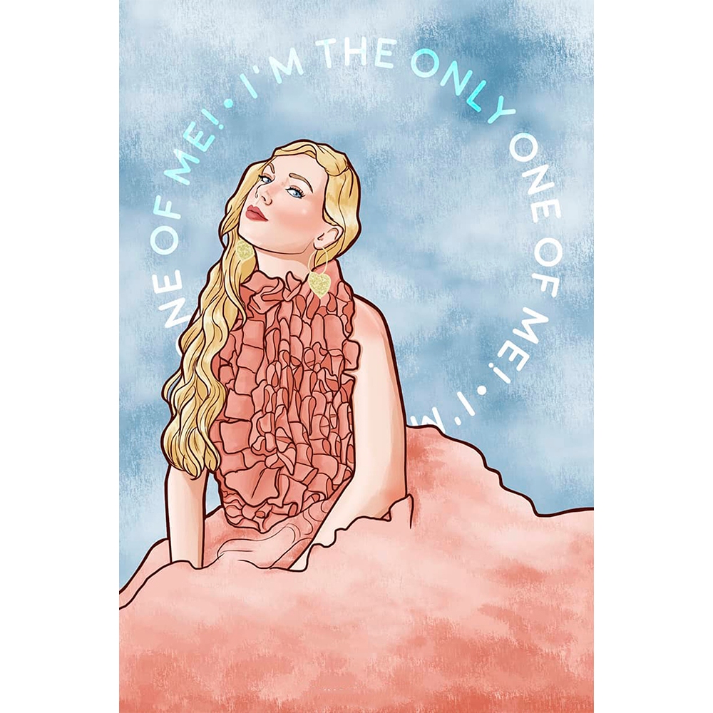 Mini Print e Pôster Taylor Swift reputation | Lover | folklore