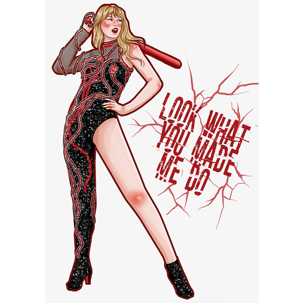 Mini Print e Pôster Taylor Swift reputation | Lover | folklore