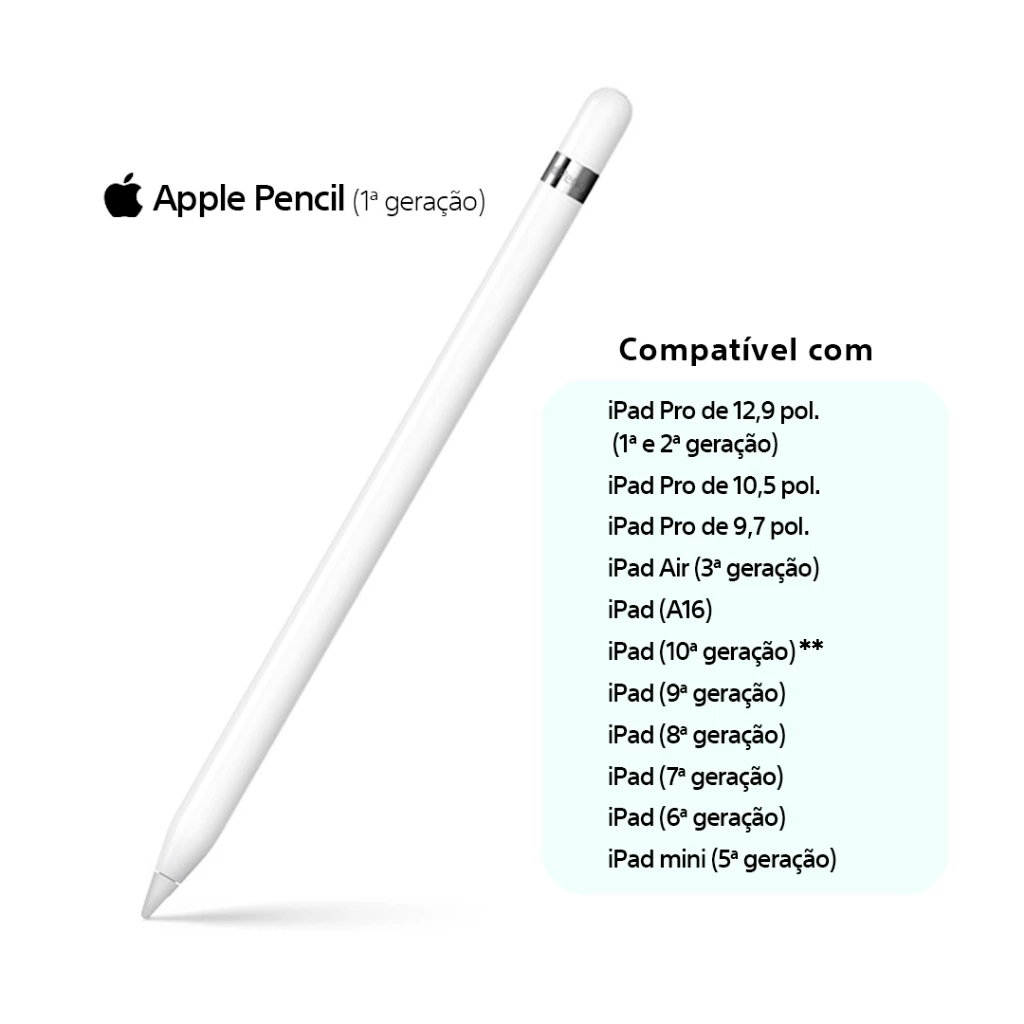 そんてん】Apple Pencilp Pro Caneta Apple Pencil Pro USB-C 1ª e 2 ª