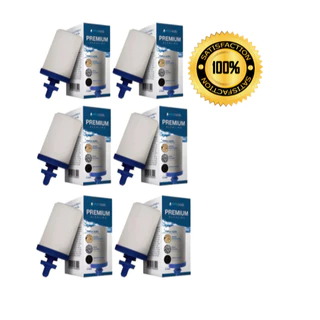 Kit 6 Vela Tripla Ação Alcalina, Carvão Ativado e Prata Coloidal Compatível em Todos Filtro De Barro Promoção