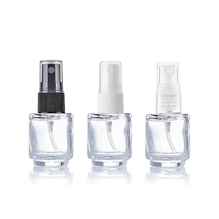100 Frasco de Vidro 5ml com Spray | Refil Portátil Perfume Aromatizador