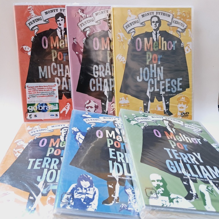 Coleção Monty Python 6 Dvds Lacrado E Original | Shopee Brasil