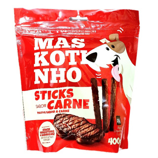 Petisco Maskotinho para cães bifinhos ou palito (Selecione o sabor) snacks e sticks em Oferta na Shopee