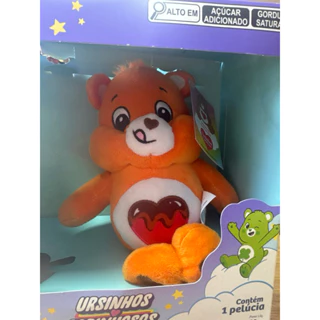 Pelúcia Ursinhos Carinhos Laranja Meu Coração Cacau Show em Oferta na Shopee