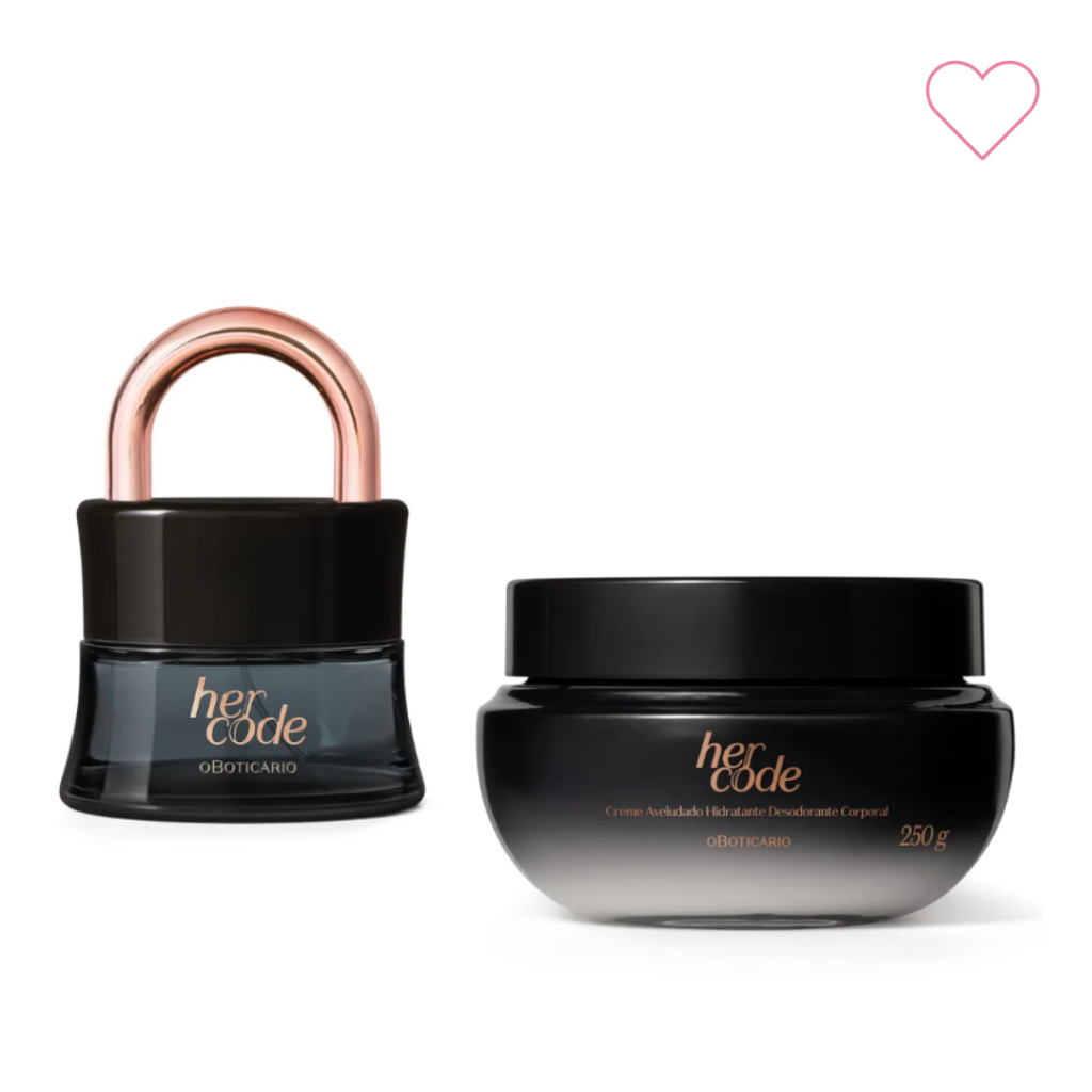 Kit Her Code Eau de Parfum + Creme Aveludado Hidratante Corporal ...