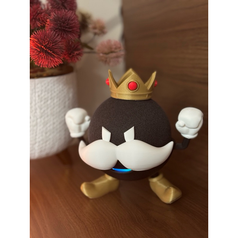 Porta Alexa Echo Dot 4 - Mario