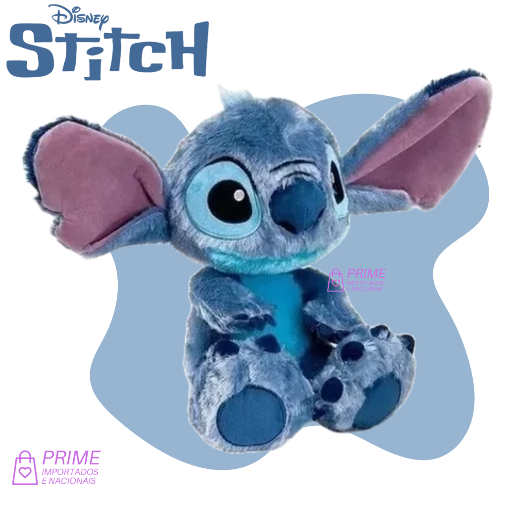 Pelucia Disney Stitch Grande 45cm Original - Fun | Shopee Brasil