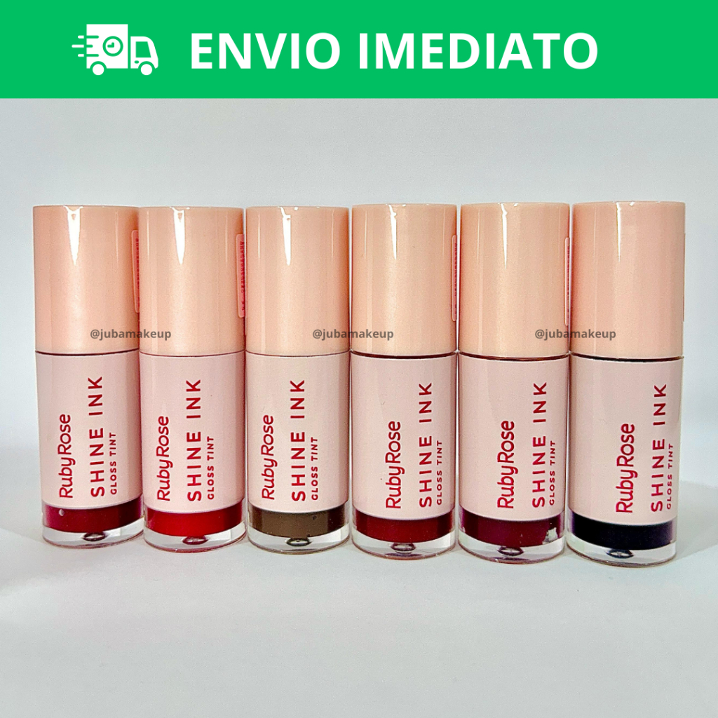 Gloss Tint Shine Ink Linha Rosa Ruby Rose | Shopee Brasil