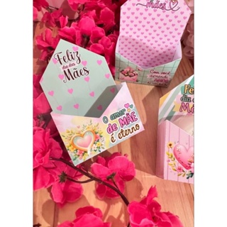 10 caixas  envelope para sabonete ou bombom - Dia das mães - SOMENTE A CAIXA - ENVIO EM 3 DIAS ÚTEIS em Oferta na Shopee