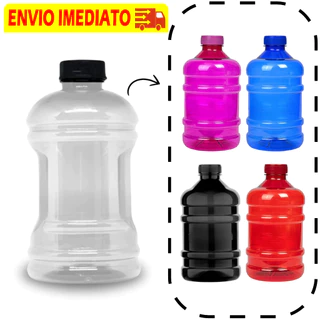 Garrafa de Agua 1Litro Delux Squeeze Academia Fitness