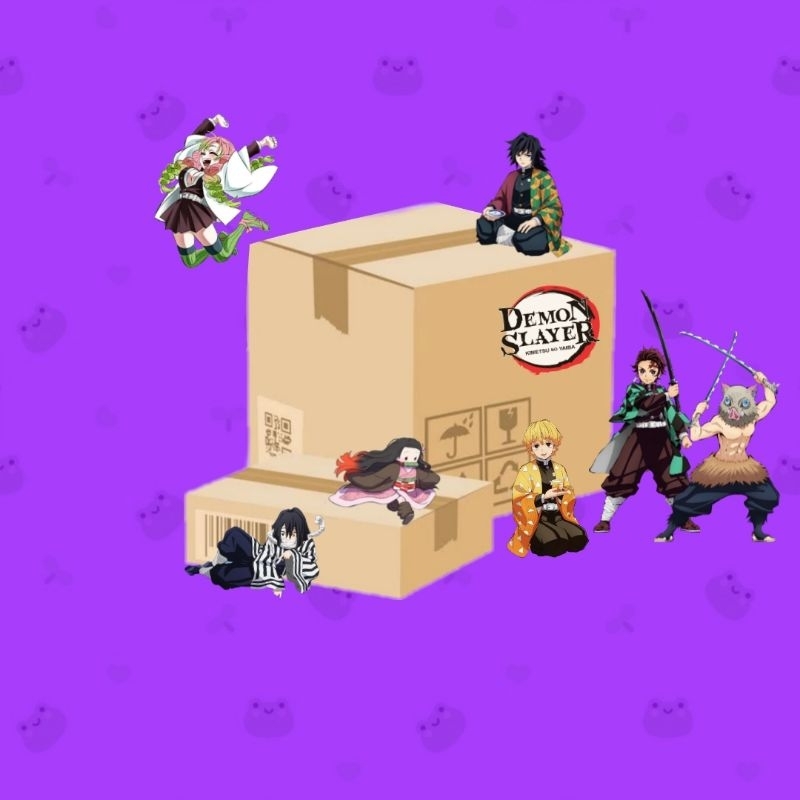 Box Demon Slayer | Box Hashiras | Acessórios | Animes | Shopee Brasil