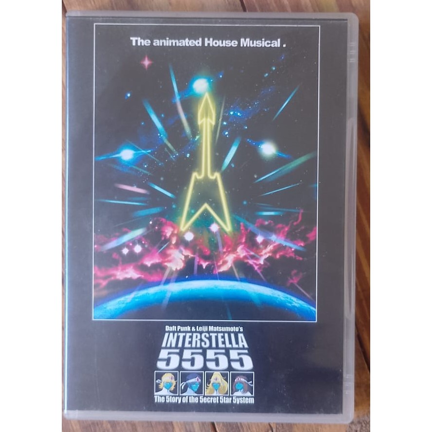 DVD Daft Punk & Leiji Matsumoto - Interstella 5555 (The 5tory Of