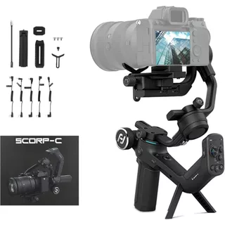 FeiyuTech SCORP-C Estabilizador De Câmera Cardan Portátil De 3 Eixos Para Câmera DSLR/mirrorless Sony/Canon/Nikon em Oferta na Shopee