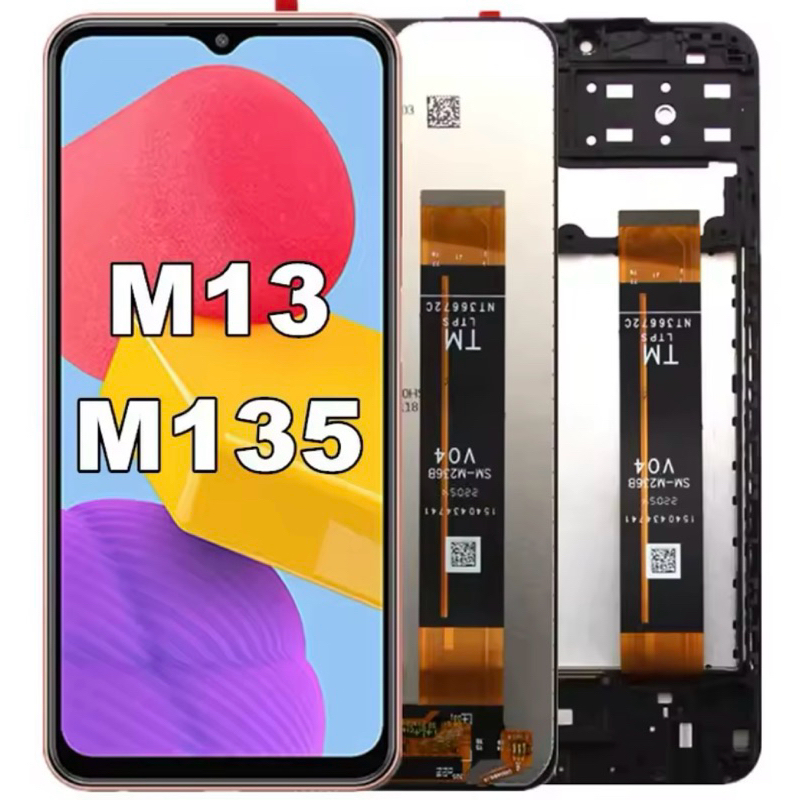 Tela Frontal Lcd Touch Display Compativel M13 M135 Original Premium ...