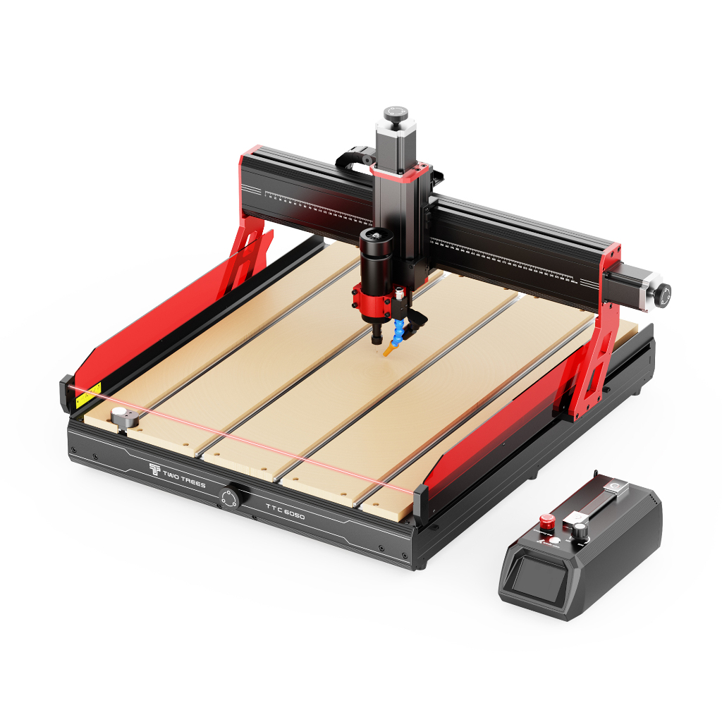 Twotrees TTC6050 CNC Router Cutter Máquina de Corte e Gravação a