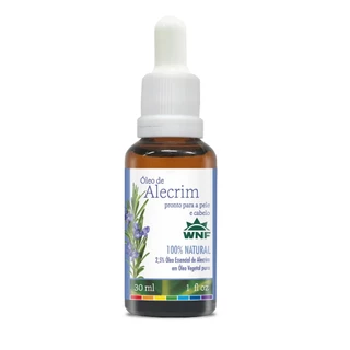Óleo de ALECRIM pronto para pele 100% Natural – 30ml - WNF
